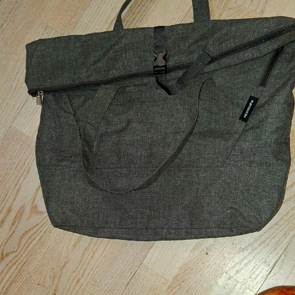Marimekko Medium Gray Men's  Double Handle Bag